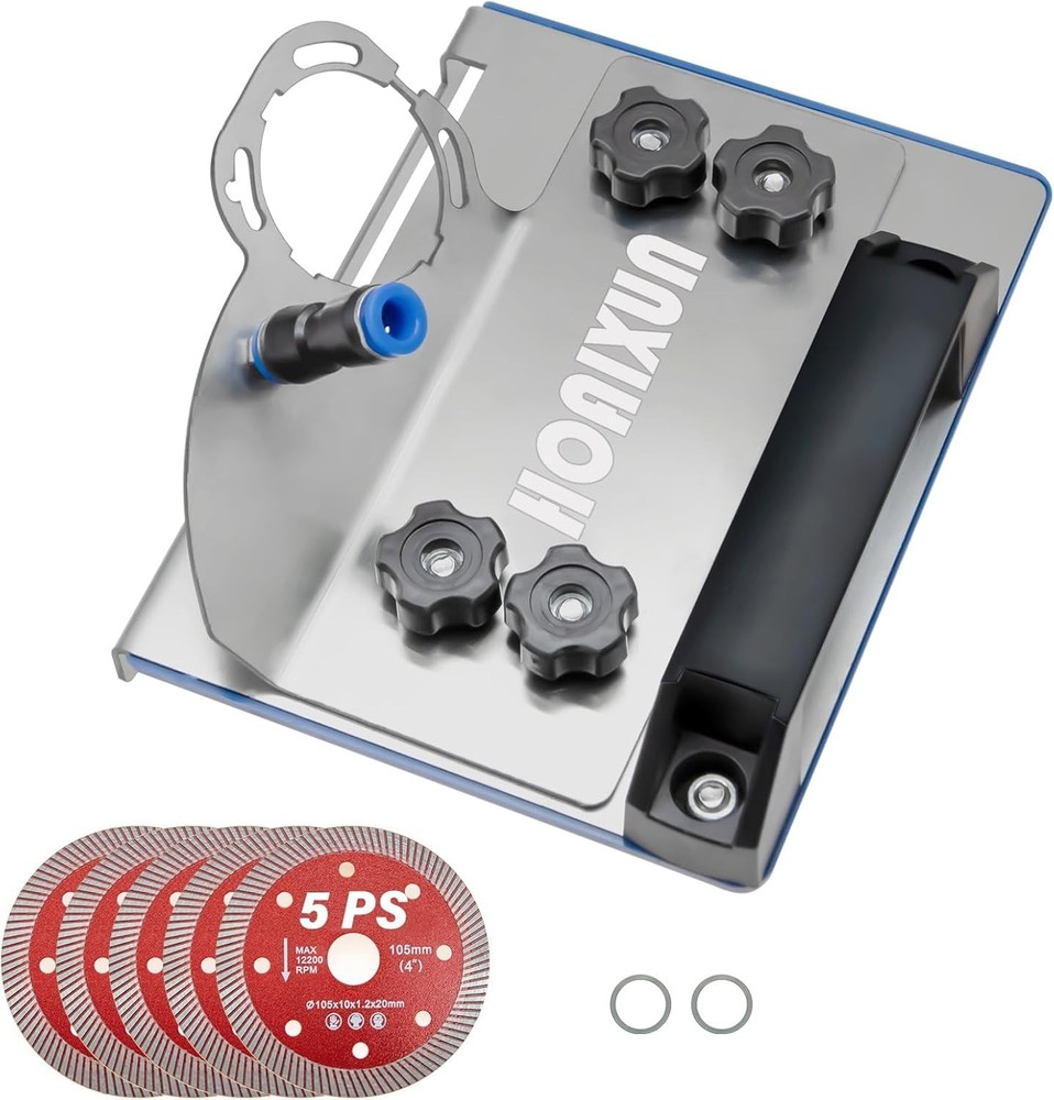 45 Degree Tile Chamfering Tool, Angle Grinder Stand for 45° Tile Cutting, Tile C