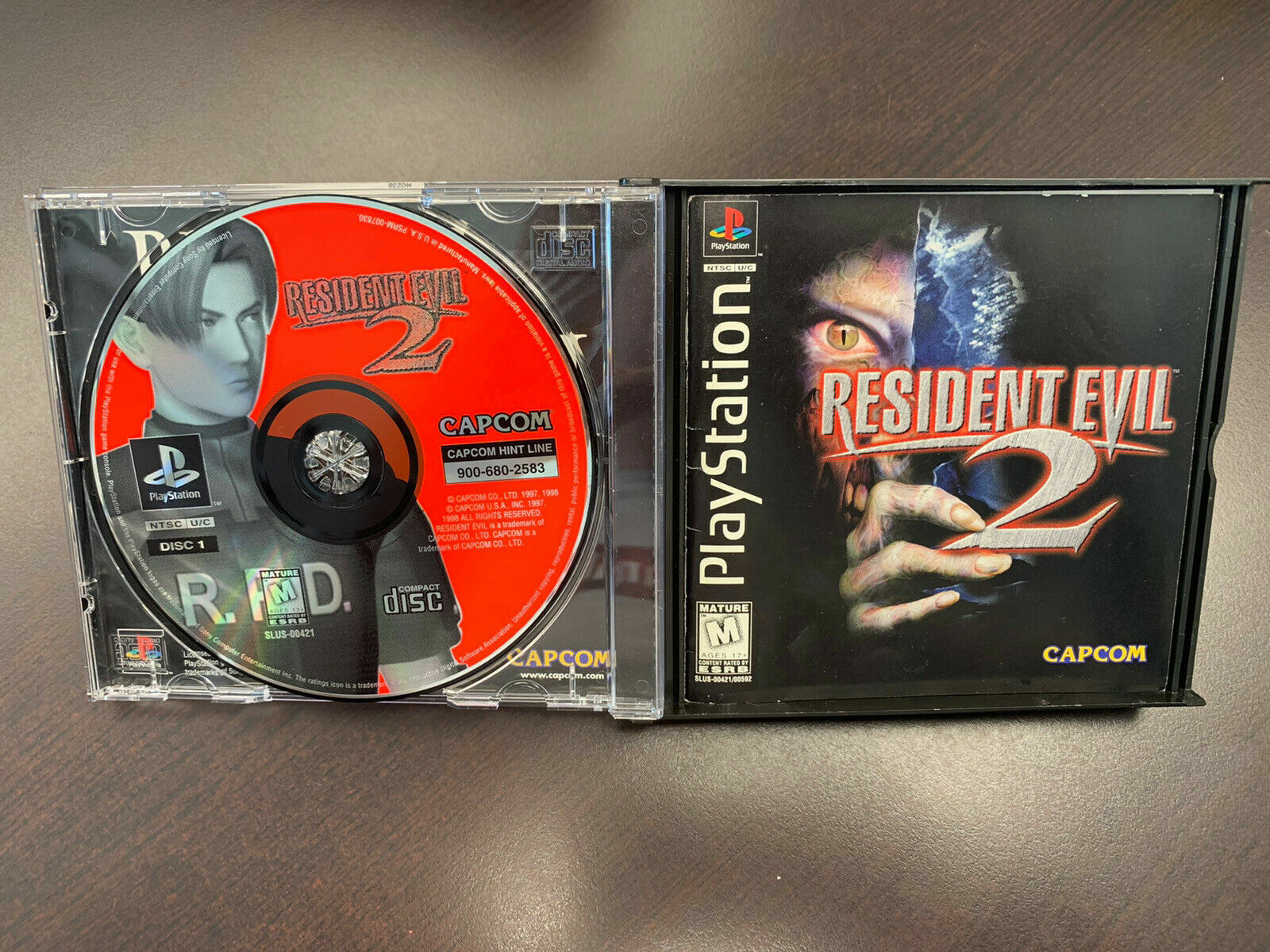 OEM Sony PlayStation 1 PS1 Dual Double 2-Disc CD Game Replacement Case Holder 🔥