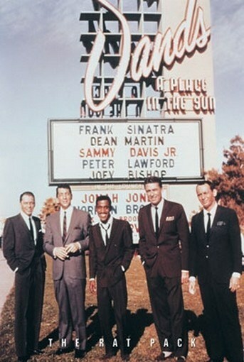 RAT PACK FRANK SINATRA DEAN MARTIN DAVIS SANDS POSTER