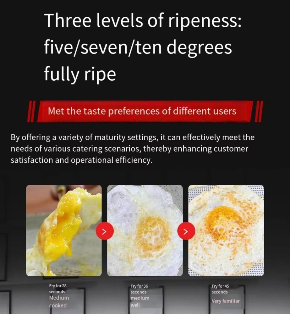 Automatic Egg frying Machine Intelligent Omelette Egg Fryer Cooking Machine