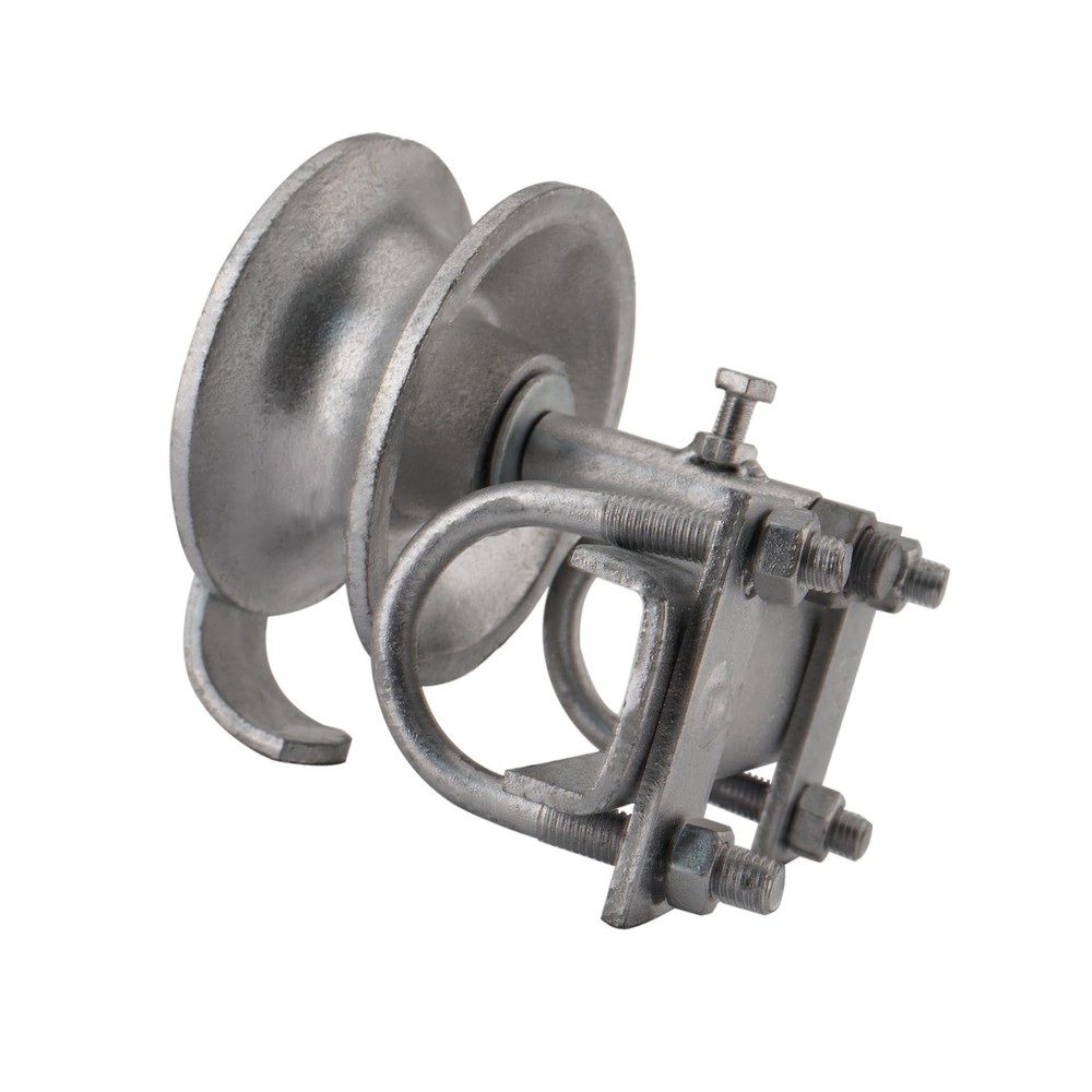 Sliding Gate Rollers, 5" Rear Pipe Track Wheels for Chain Link Sliding Gates,...