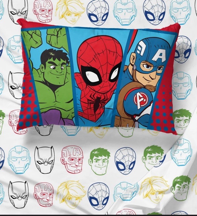 Marvel Superhero 4 Pc. TODDLER Bedding Set