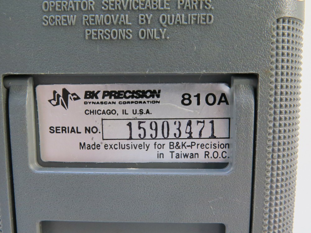 BK Precision 810A Capacitance Meter