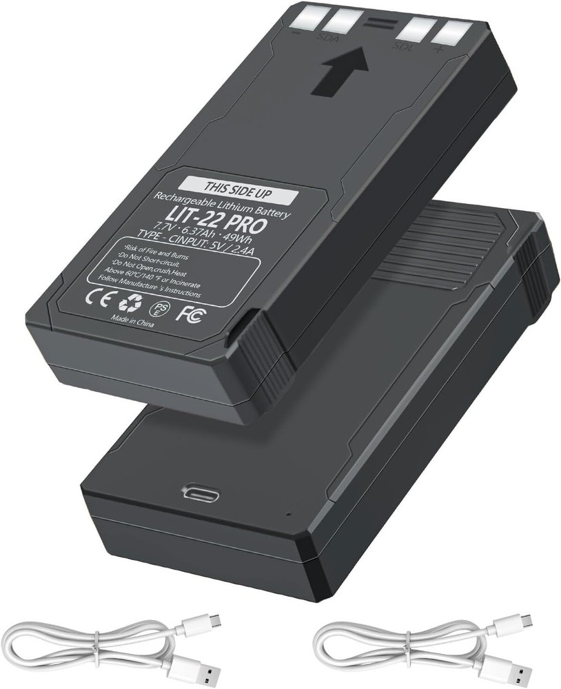 2Pcs Battery For Hunting Cellular Trail Camera Flex-M Flex G-36 Flex-Plus Flex-S