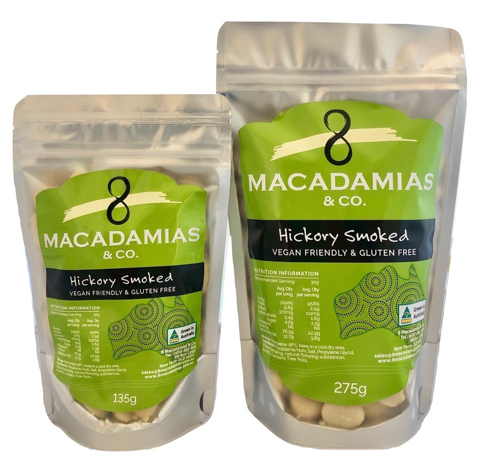 Hickory Smoked Macadamia Nuts