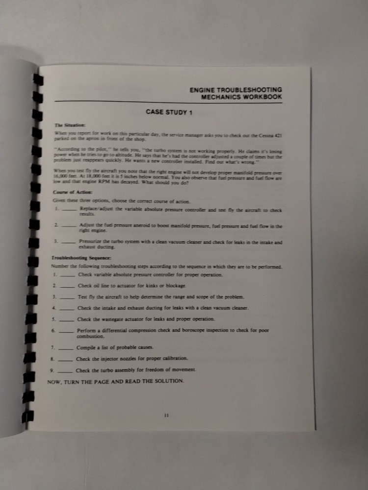 Continental The Professional Mechanics Training Program Engine Troubleshooting
