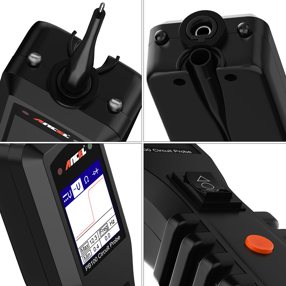 12V 24V Electrical Circuit Tester AVOmeter Detection Probe Diagnostic Tool PB100