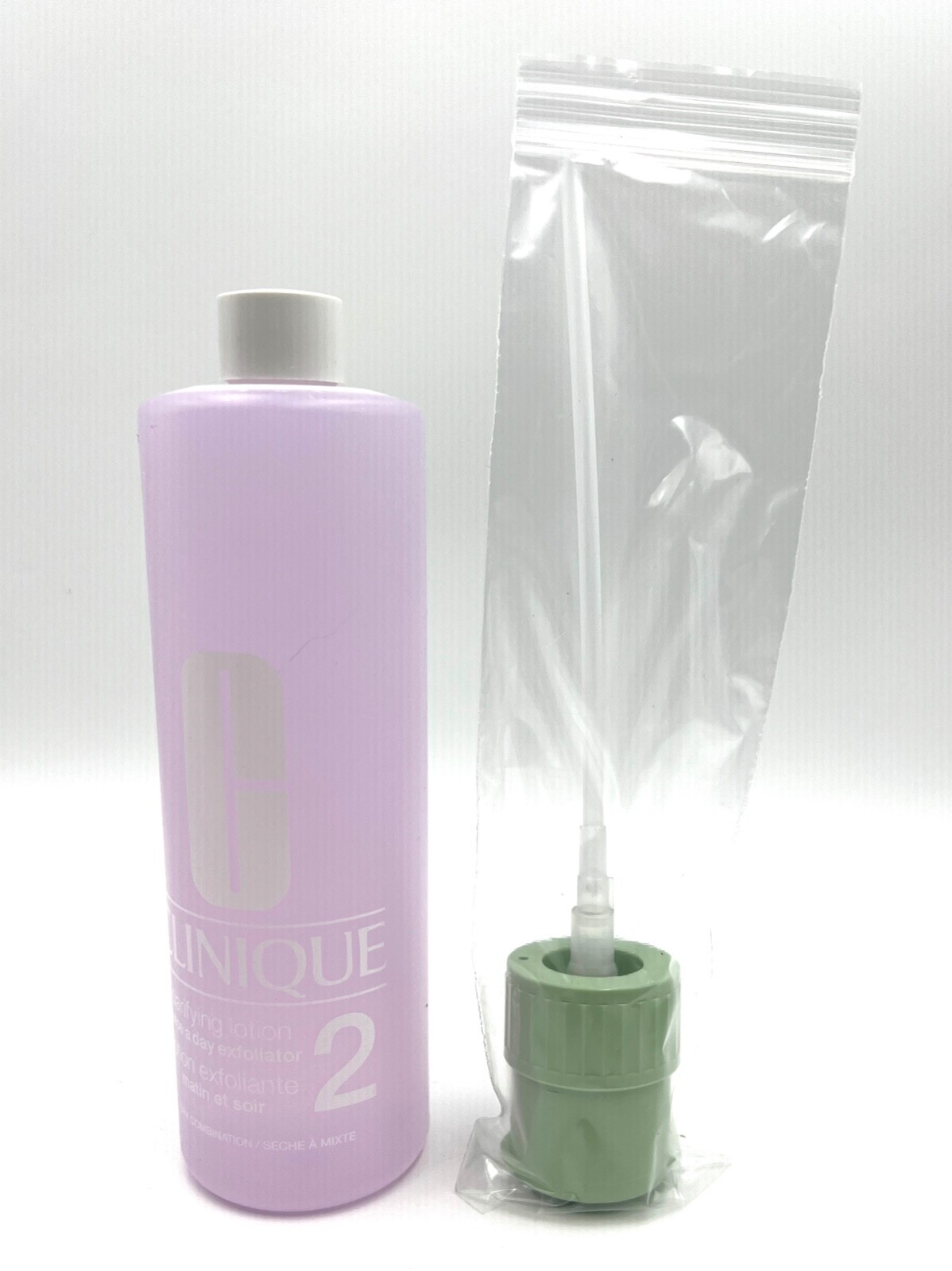 Clinique JUMBO Clarifying Lotion 2~Dry Combination Skin ~16.5oz /487ml with Pump