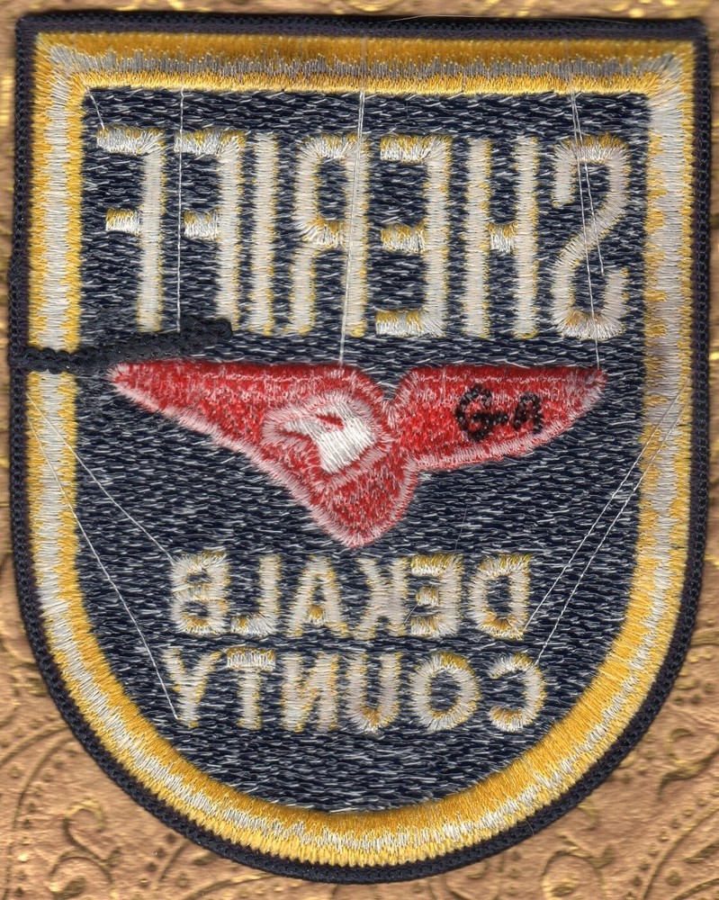 Dekalb County Georgia Sheriff Shoulder Patch Older Style VAR #1