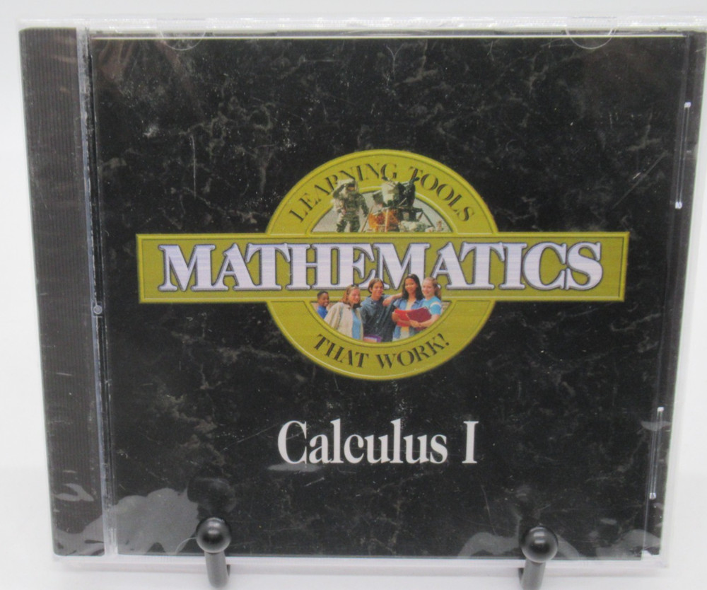 PRO ONE: CALCULUS I MATHEMATICS PC CD-ROM, LEARNING TOOLS THAT WORK, WIN 95