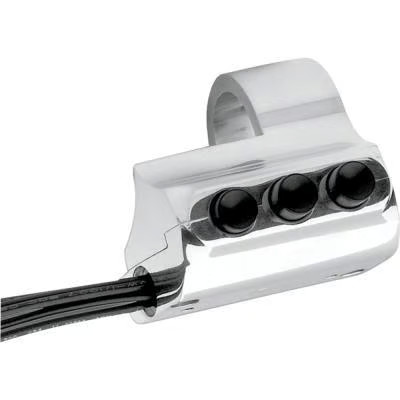 Performance Machine Contour Billet Handlebar Switch - Left Side Housing for Hydr