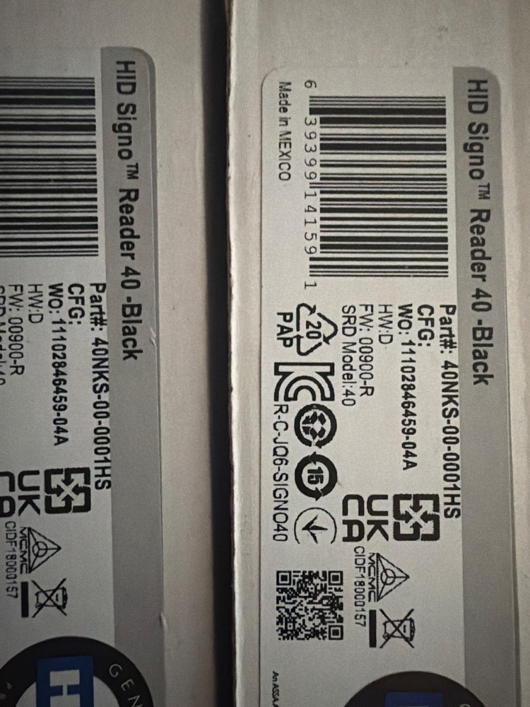 HID 40NKS-00-000000 RFID Reader