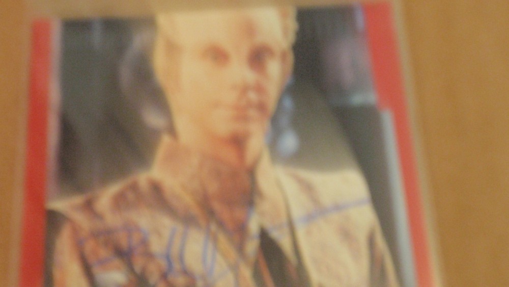FLEER SKYBOX OFFICIAL AUTHENTIC AUTOGRAPH BILLY MUMY BABYLON 5