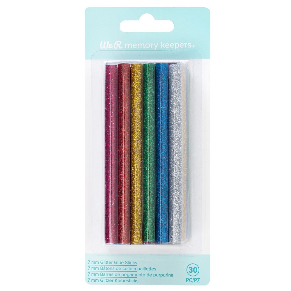 We R Creative Flow Hot Glue Sticks-Glitter - 3 Pack