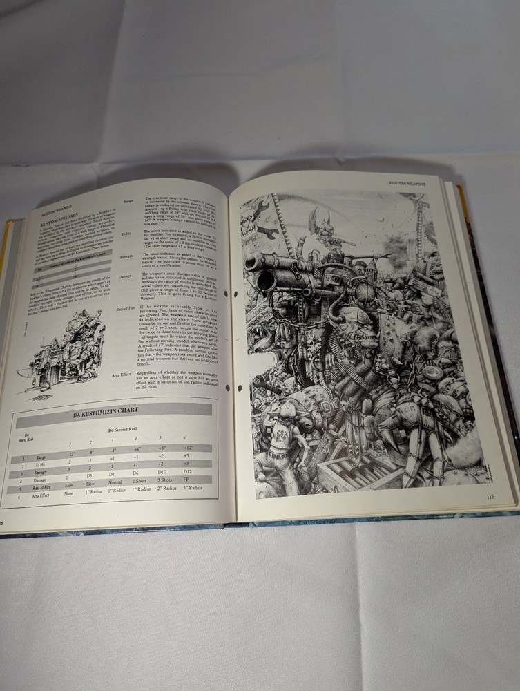 OOP Citadel / Warhammer 40k / Rogue Trader Space Orks 'Ere We Go Workshop Book