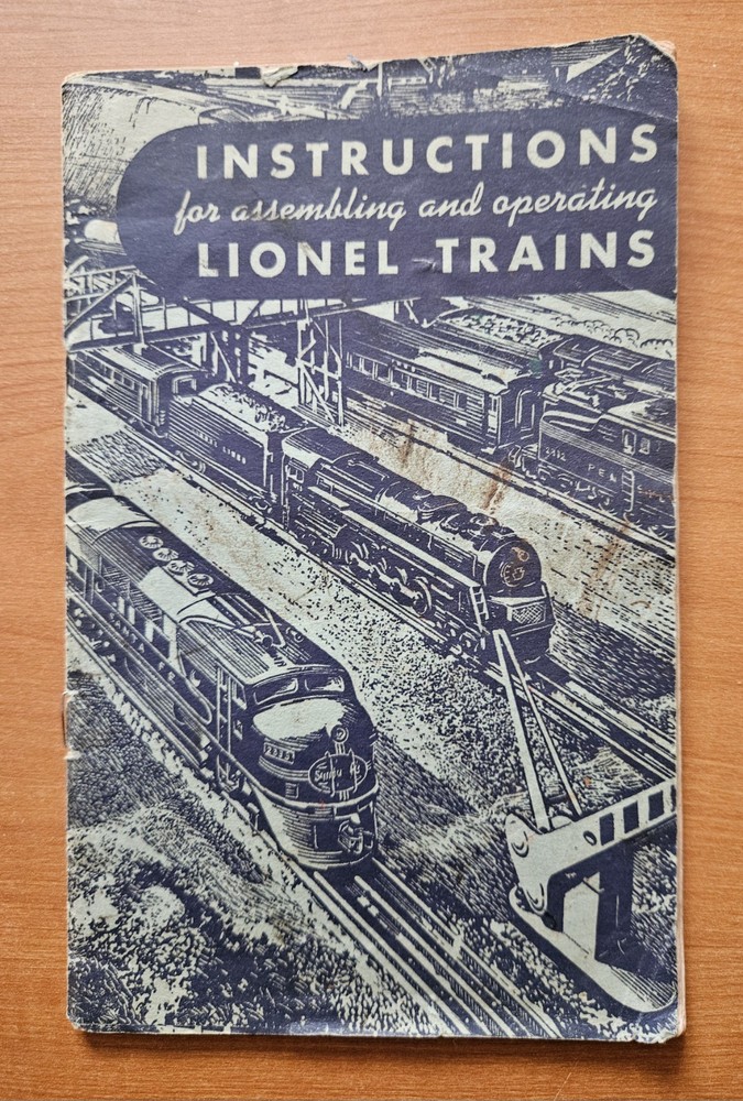 Instructions For Assembling And Operating Lionel Trains (1949)