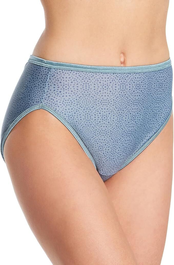 4 Pairs Vanity Fair Illumination Briefs HI-CUT Mixed PRINTS 13108 6 7 8 9 10