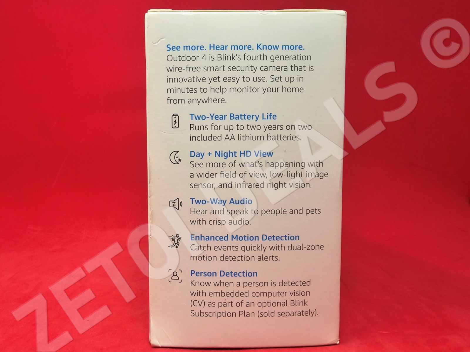 **BRAND NEW** Blink Outdoor 4 - Battery-Powered Smart Security 5-Camera System