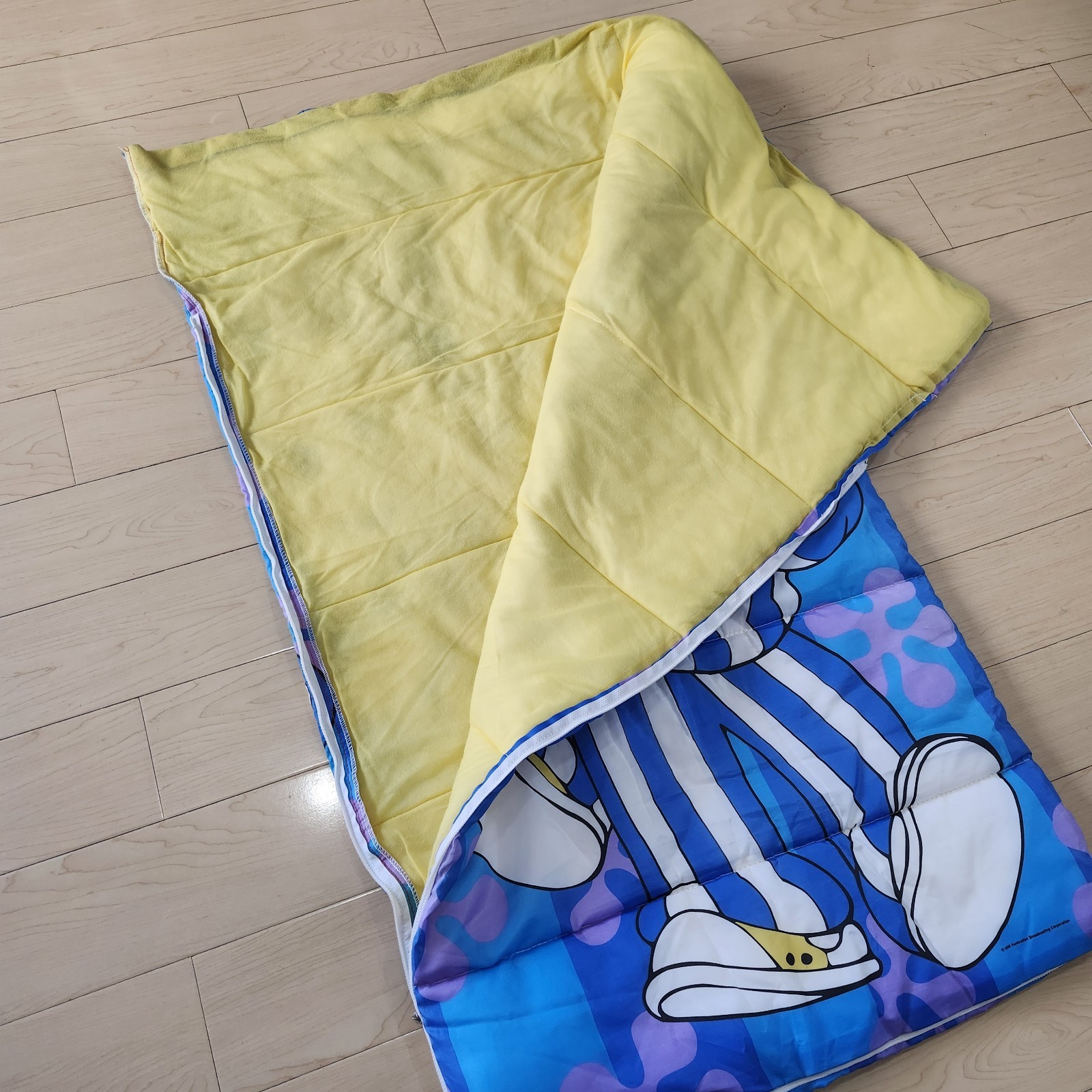 Bananas In Pajamas Sleeping Bag “It’s Trick Time” 1996 28"x54" Double Sided VTG