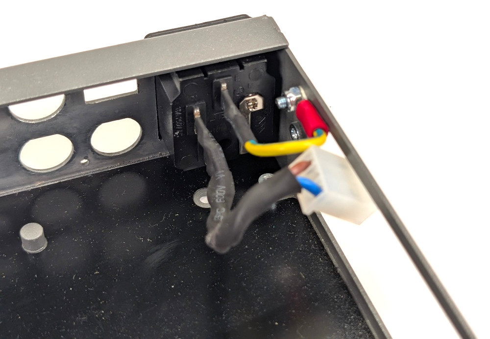 Blackmagic Web Presenter Bottom Case w/ AC Power Inlet Assembly – OEM Part