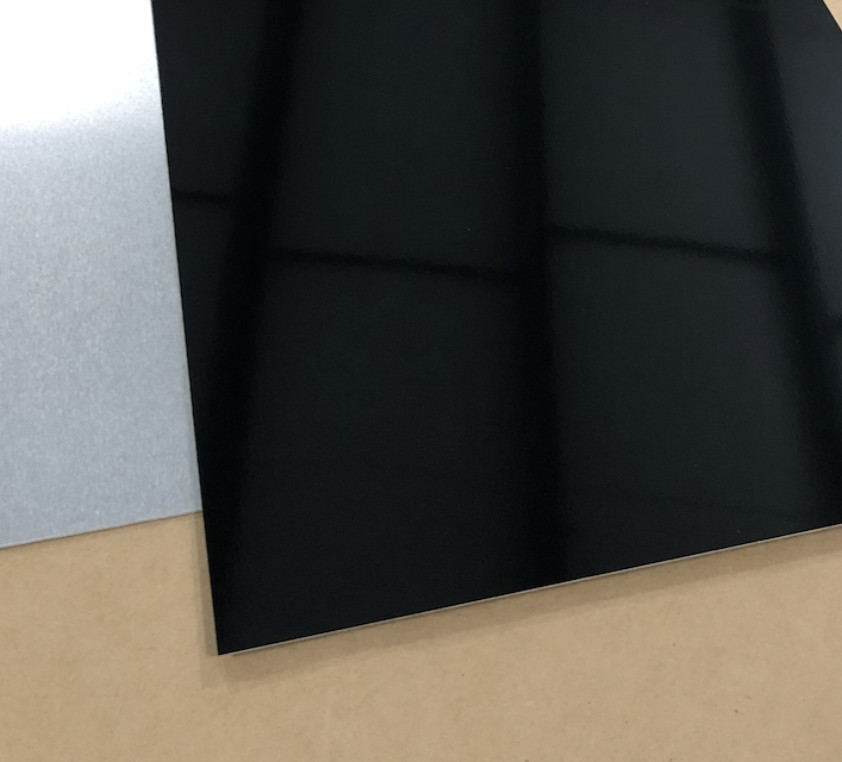 .050" Black Painted Aluminum Sheet Plate (1.25mm) - VARIOUS SIZES