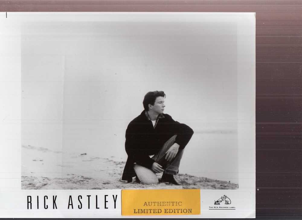 rick astley limited edition press kit