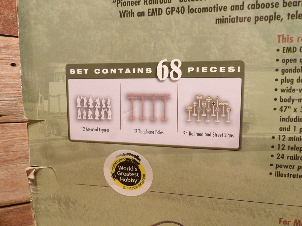 Bachmann HO scale C&NW EXPRESS Train Set New In packaging, Never Opened