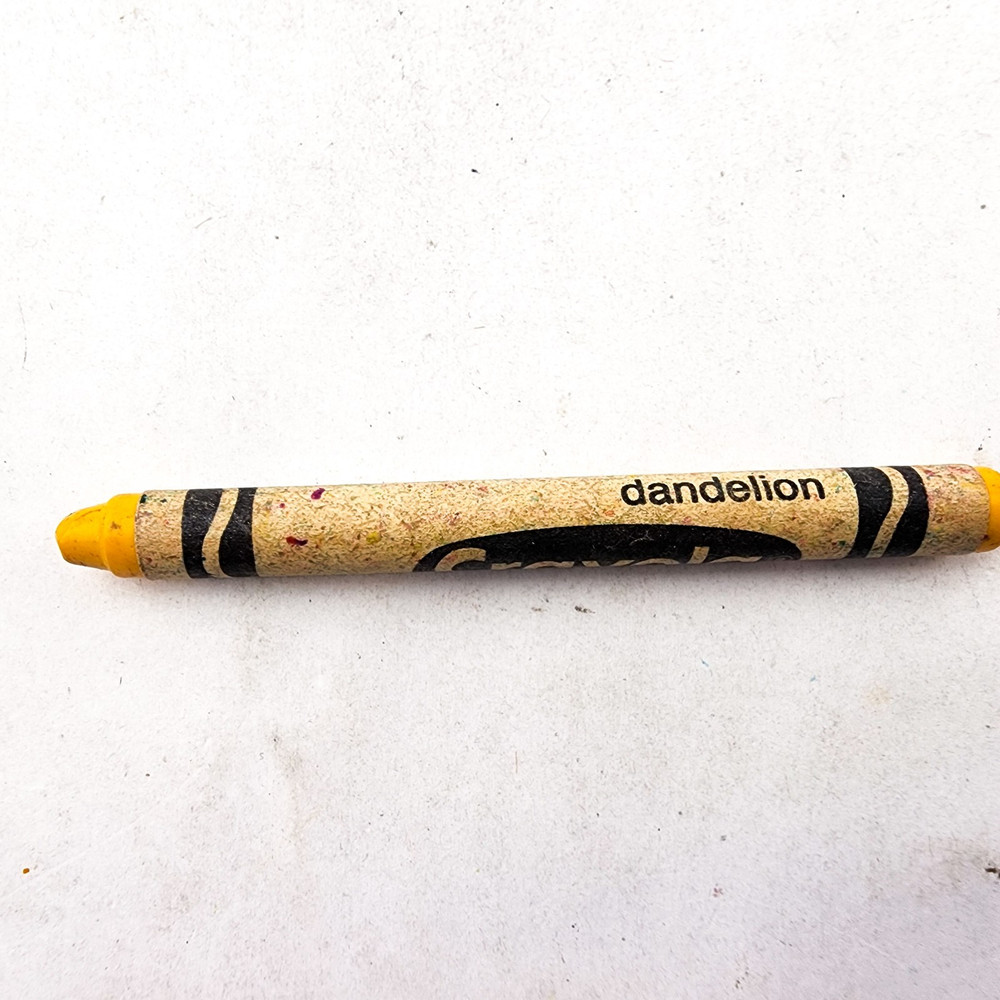 Vintage Binney & Smith Crayola Dandelion Crayon Replacement