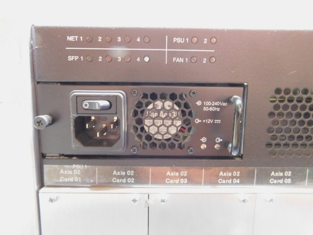 AXIS Q7920 Rackmount Video Encoder Chassis -- 0575-001-04