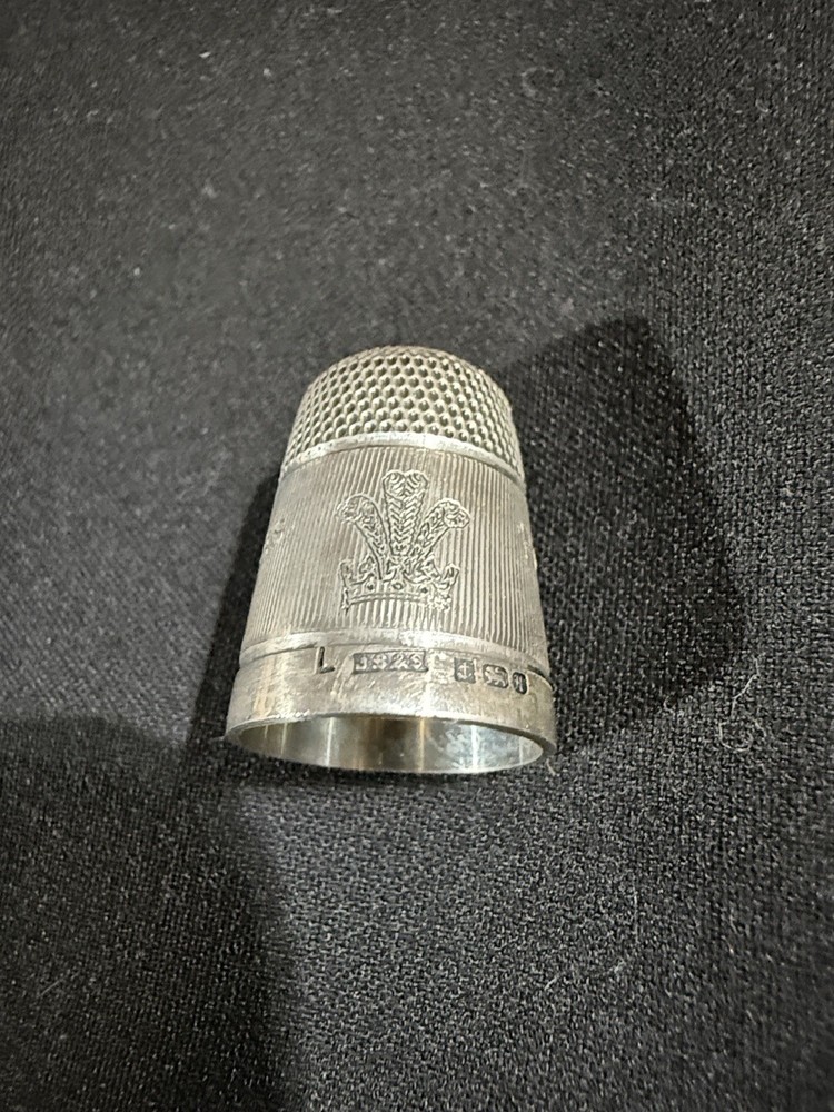 Prince William Silver Thimble