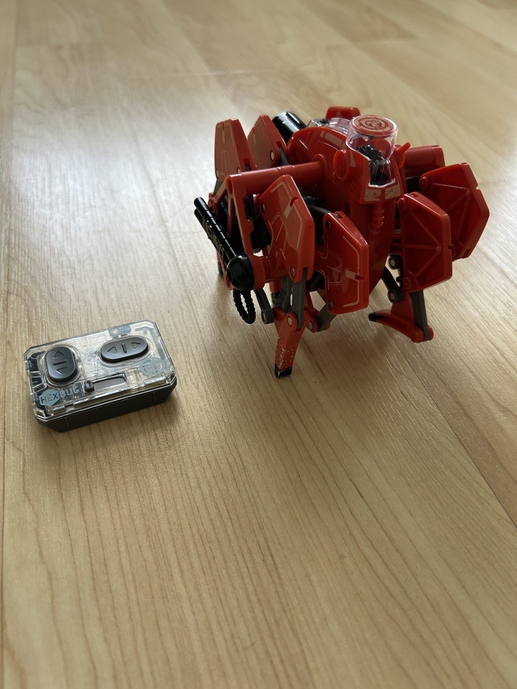 HEXBUG BATTLE GROUND COMBAT TARANTULA TOY ORANGE