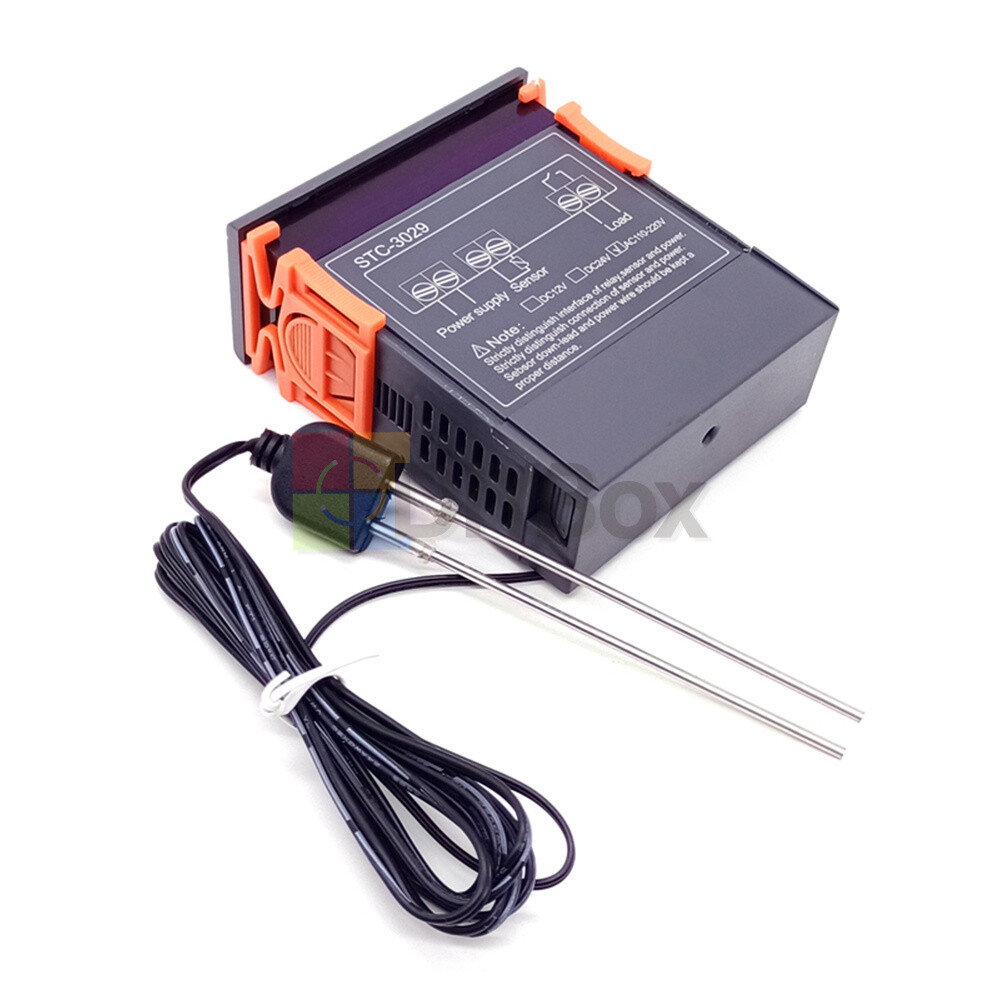 DC12V/24V STC-3029 Digital Soil Humidity Controller Regulator Hygrometer Sensor