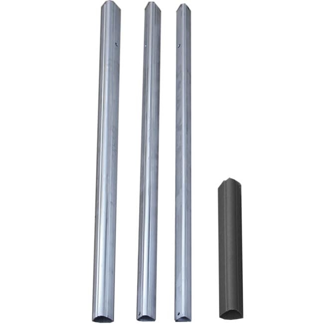 S&K Telescoping Purple Martin House Pole with Ground Socket, 15', Triangular ...