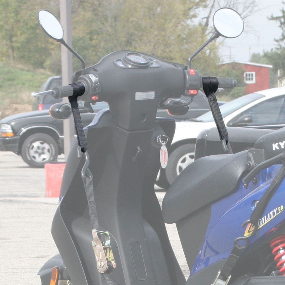 4-Pack 1" Soft Loop Straps for Secure Tie- Down