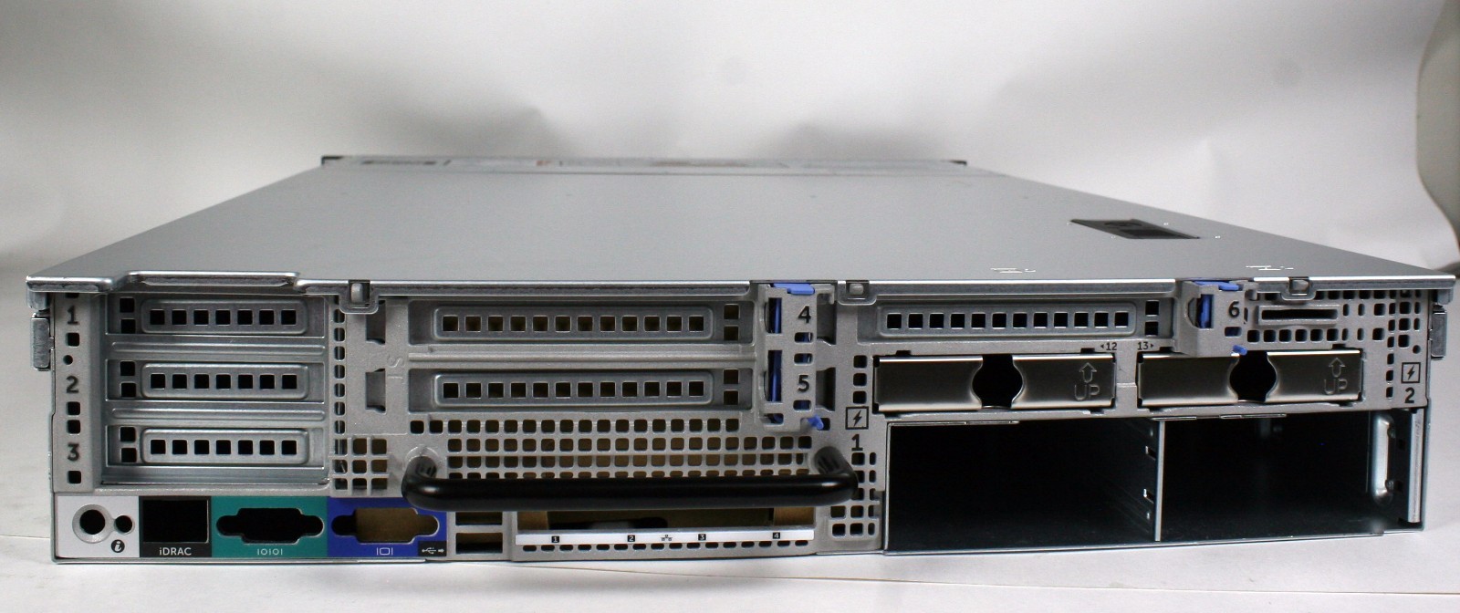 New Dell PowerEdge R720xd LFF 3.5" x12 chassis w/ backplane cables fans & risers