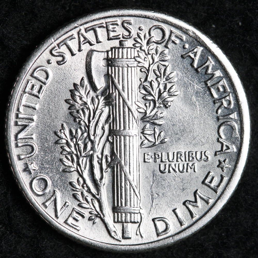 1936 Mercury Silver Dime BU *UNCIRCULATED* MS E176 WIH