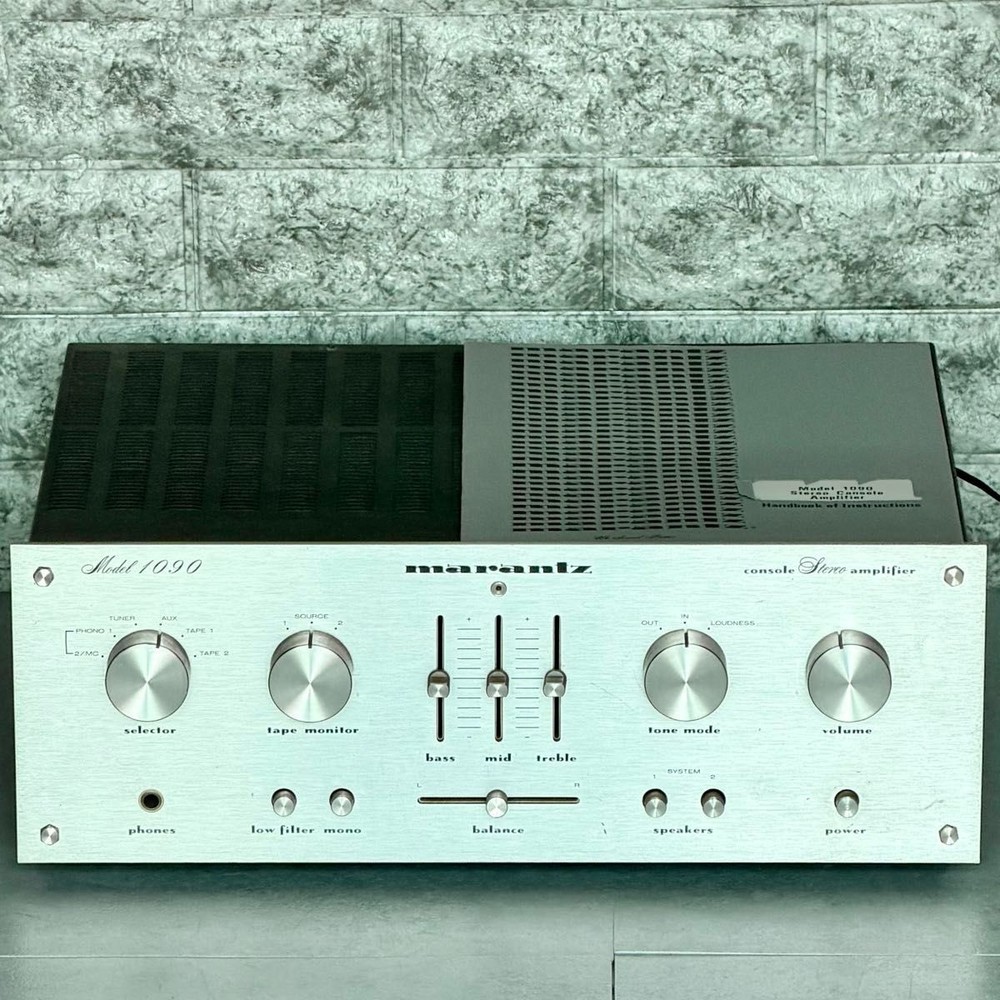 Marantz Model 1090 Integrated Stereo Amplifier Tested Working See Description
