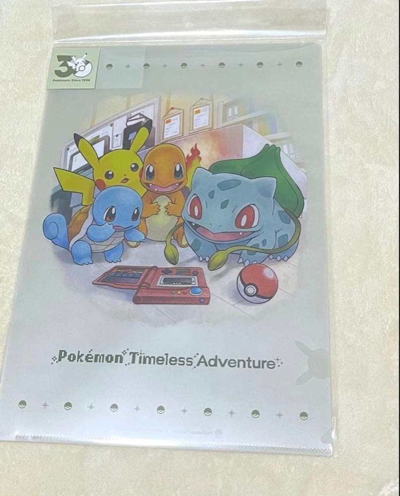 Pokemon Original Notebook Schedule Book Keychain
