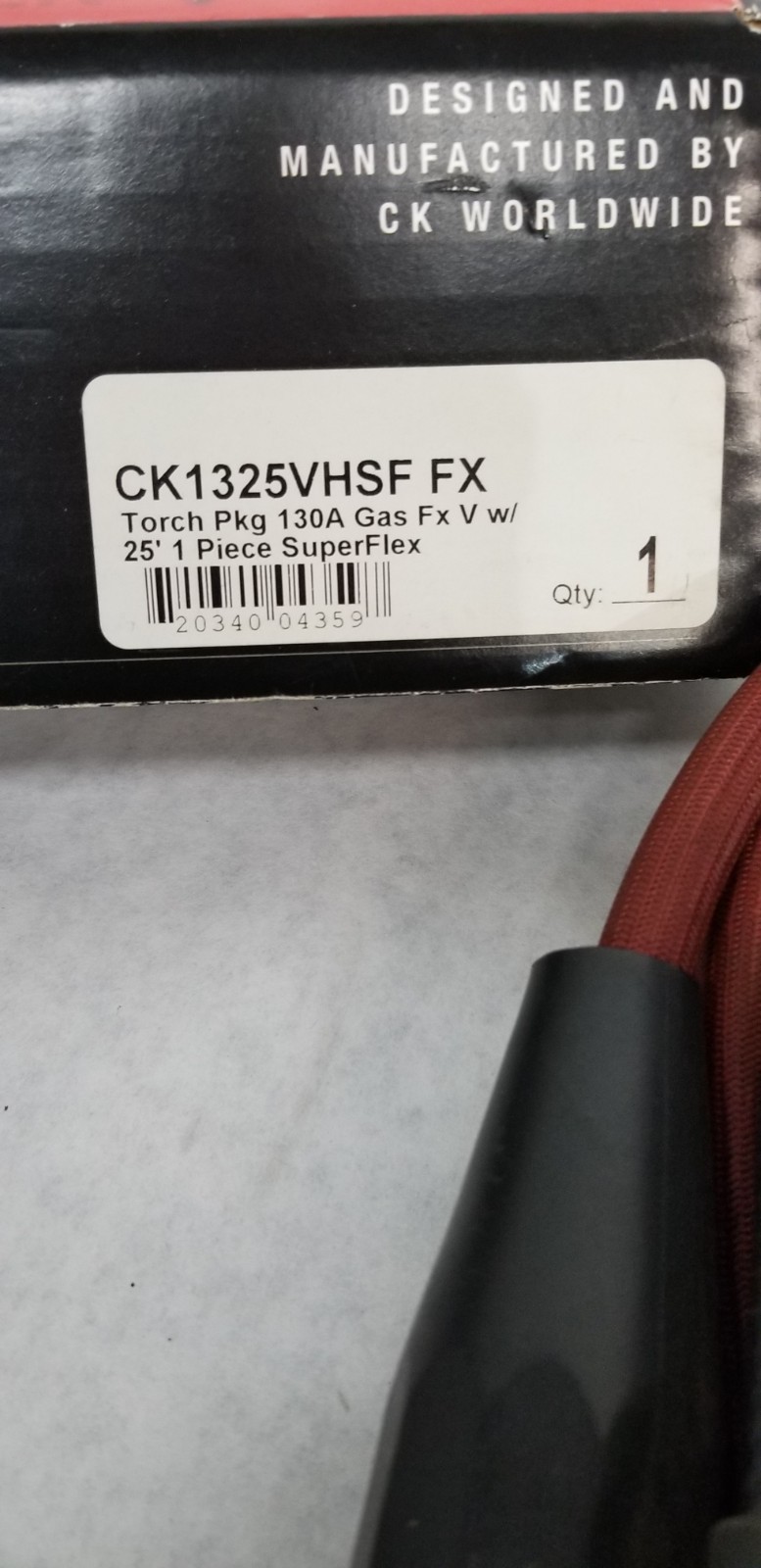 Ck Master TIG Ck1325VHSF FX