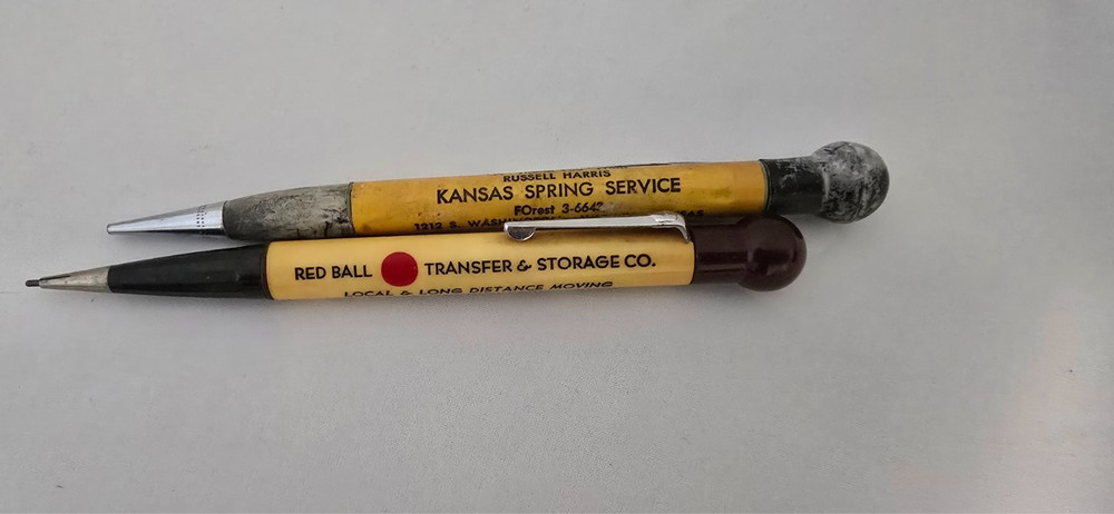 2 Vintage Mechanical Pencils