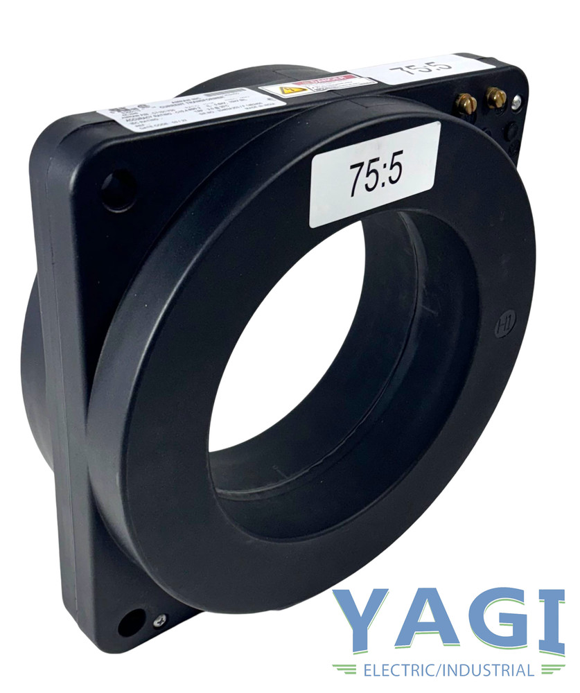 Amran CT101-750 Current Transformer 75:5A 60Hz C10 Panel Mount