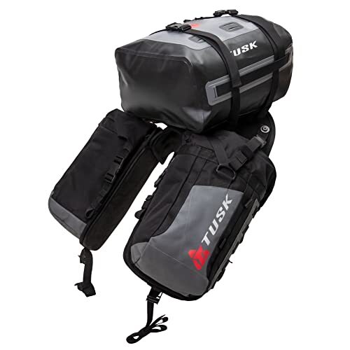 TUSK Excursion Rackless Luggage System w/Small Dry Duffel Tail Bag