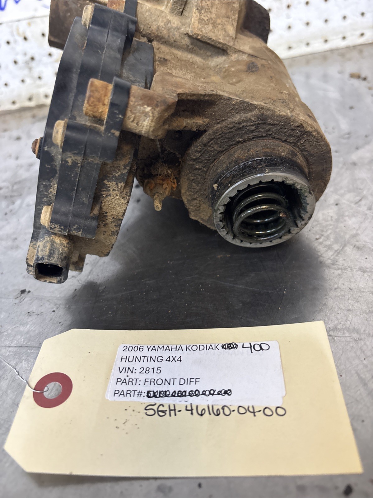 2006 Yamaha Kodiak 400 4x4 Front Diff 5GH-46160-04-00