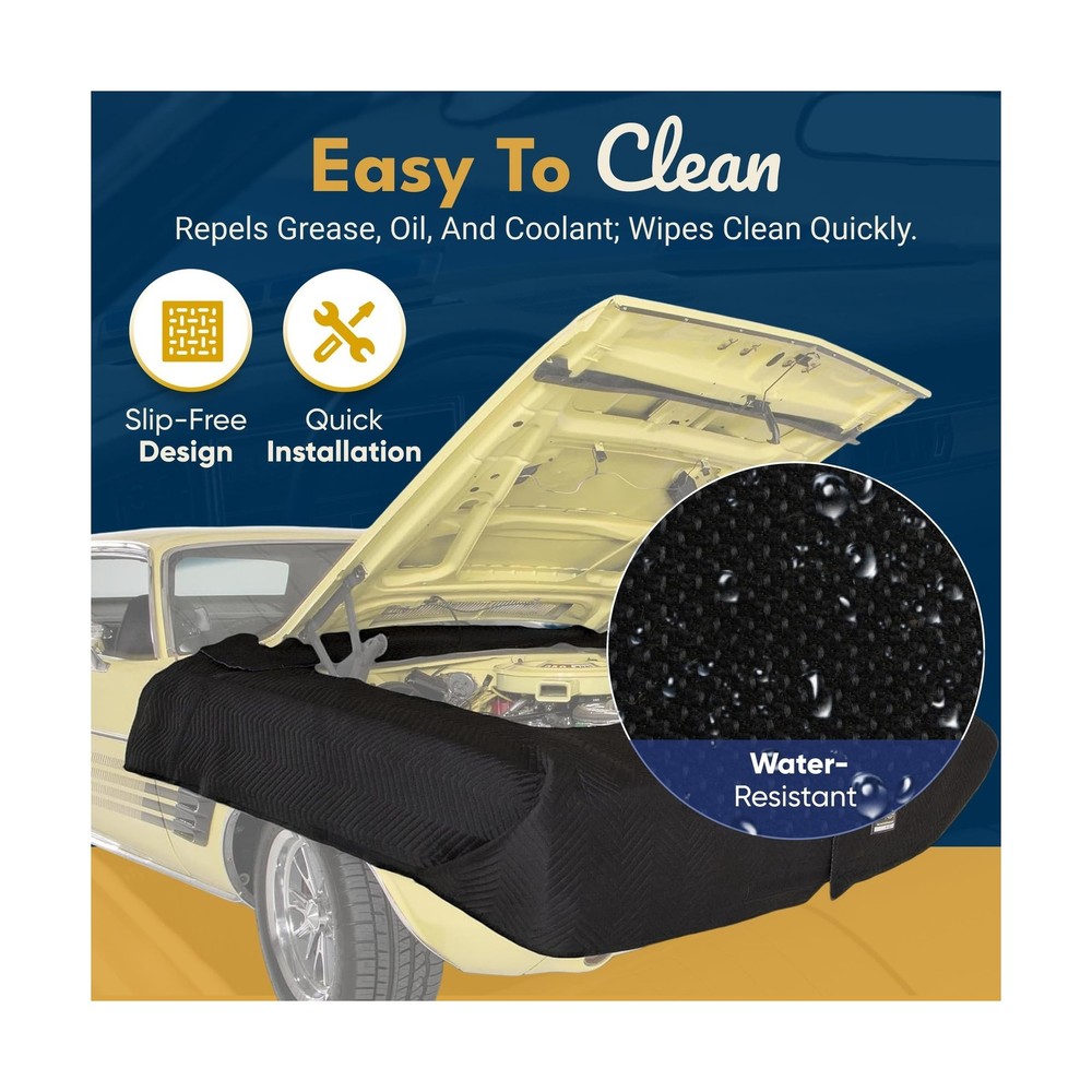 Bob's Original Fender Cover - Complete Engine Compartment Coverage - Fender C...