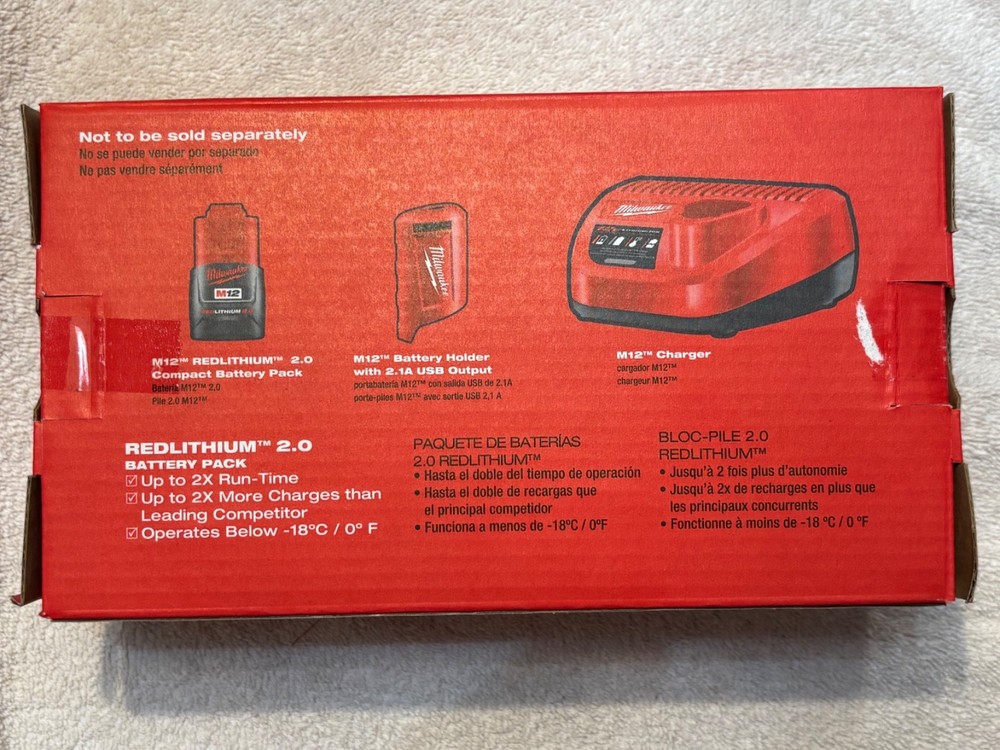 MILWAUKEE TOUGHSHELL HEATED EXTRA LARGE JACKET OPEN BOX WITH BATTERY & CHARGER