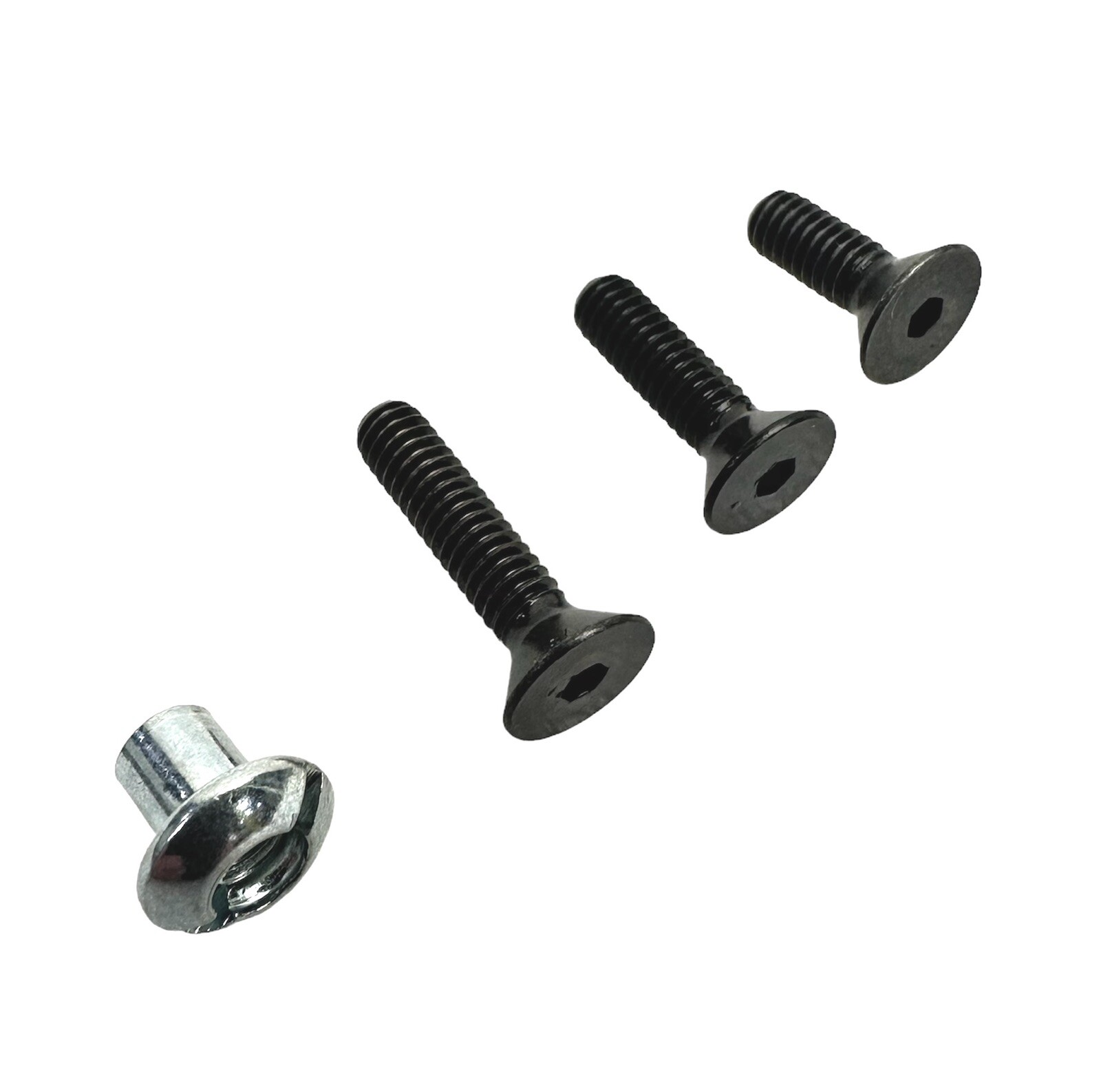 Screw & Nut For Wilcox & Norotos 1-hole Combat Helmet Night Vision NVG Mount