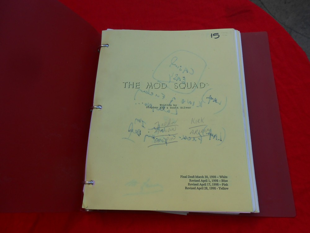 STEPHEN KAY & SCOTT SILVER-THE MOD SQUAD-SCREENPLAY-SCRIPT-FINAL DRAFT + MORE