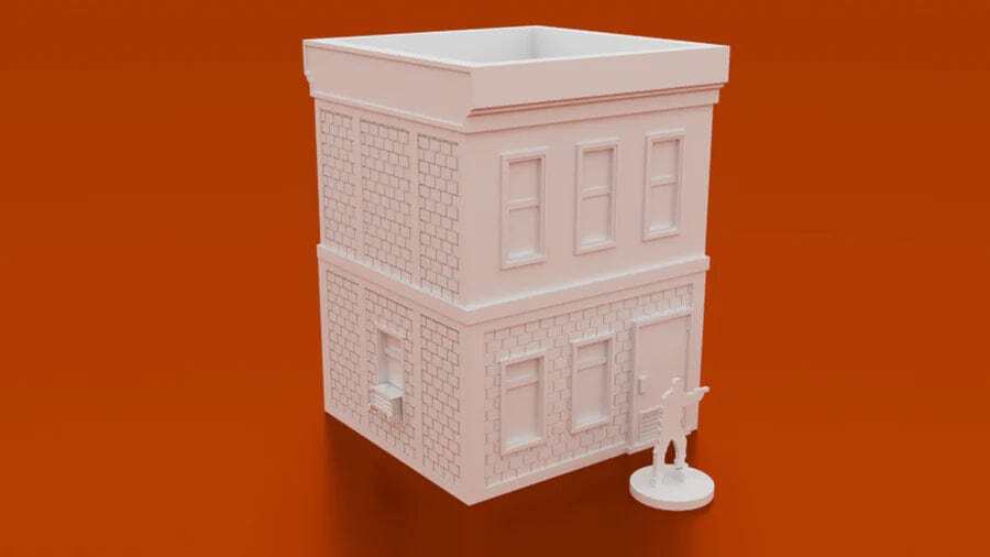 Post Office - Marvel Crisis Protocol Building - Tabletop Terrain MCP