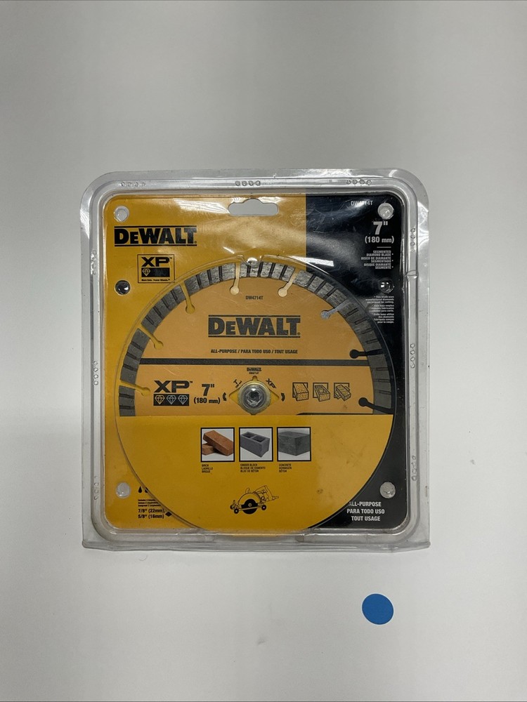 DeWALT DW4714T 7” Segmented Diamond Blade I-481
