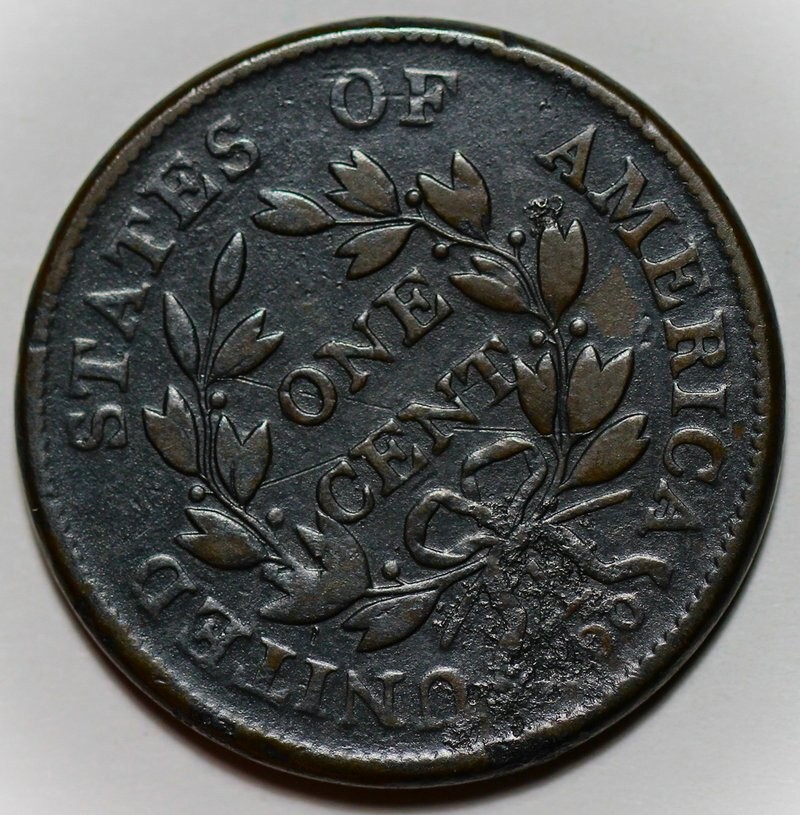 1801 Draped Bust Large Cent (S-224) - US 1c Copper Coin